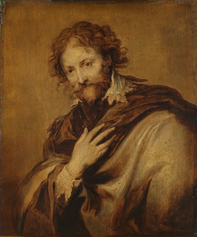 Portrait de Peter Paul Rubens (1577-1640), c.1630-50 - Anthony van (after) Dyck