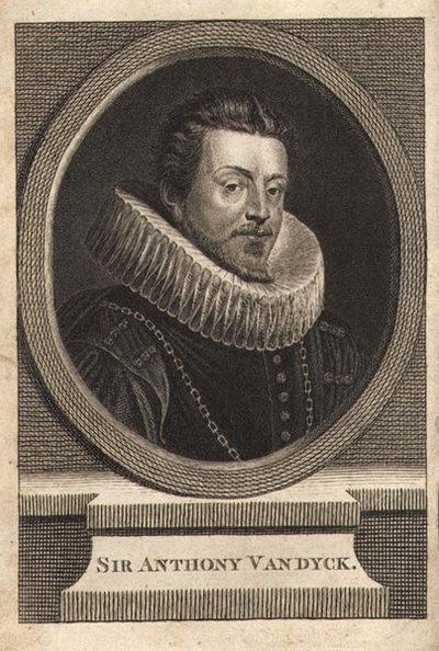 Sir Anthony van Dyck (1599-1641) (gravure) - Anthony van (after) Dyck