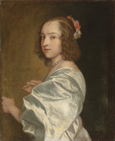Portrait de Margaret Lemon - Anthony van (circle of) Dyck