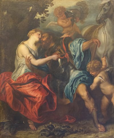 Mars et Vénus - Anthony van (school of) Dyck