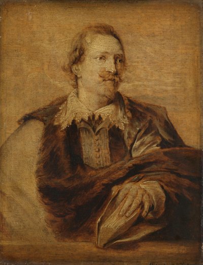 Portrait de Jan Gaspar Gevaerts (1593-1666) - Anthony van Dyck (after)