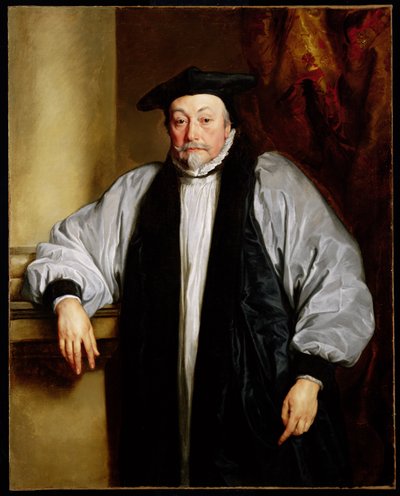 Archevêque Laud (1573-1645) c.1635-37 (détail) - Anthony van Dyck
