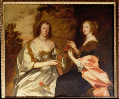 Comtesse de Morton (d.1654) et Mme Killigrew (d.1638) - Anthony van Dyck