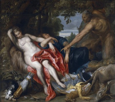 Diane et ses nymphes surprises par un satyre - Anthony van Dyck