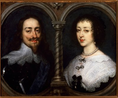Double portrait de Charles Ier Stuart d
