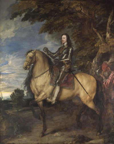 Portrait équestre de Charles Ier, vers 1637-8 - Anthony van Dyck