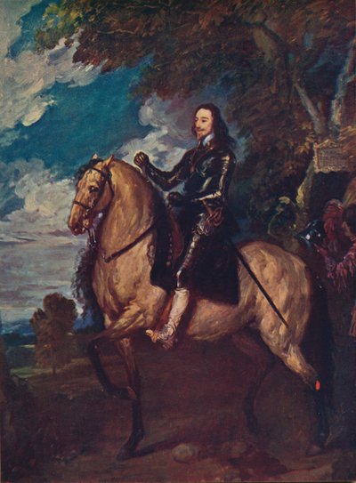 Portrait équestre de Charles Ier, vers 1637, vers 1915 - Anthony van Dyck