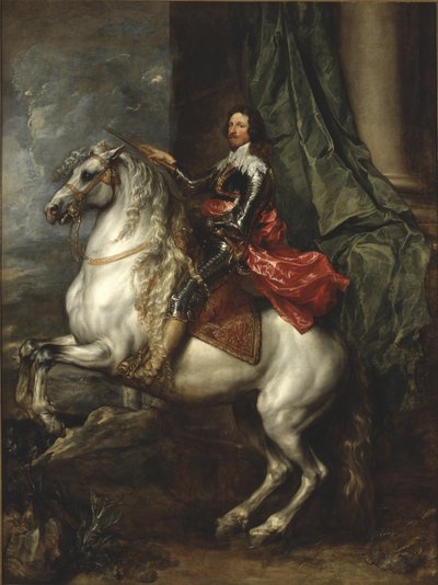 Portrait équestre de Thomas Francis de Savoie, Prince de Carignan - Anthony van Dyck