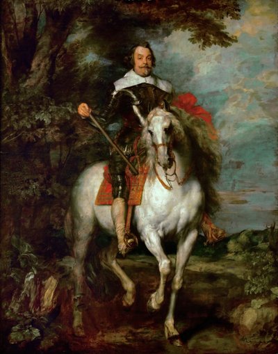Portrait équestre de Francisco de Moncada 1586-1635, Marquis d