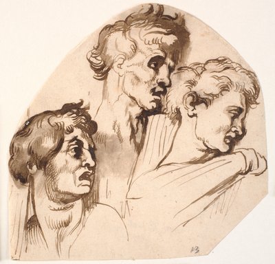 Têtes des licteurs et conseillers du proconsul - Anthony van Dyck