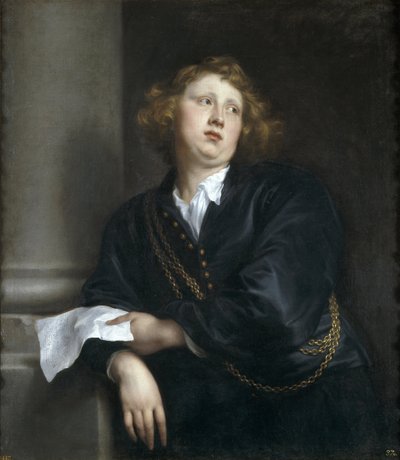 Portrait du compositeur et organiste Henricus Liberti - Anthony van Dyck