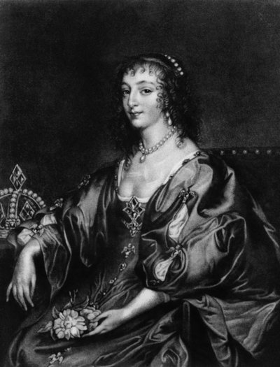 Henriette Marie (1609-69), illustration de 