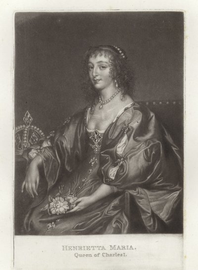 Henriette Marie - Anthony van Dyck