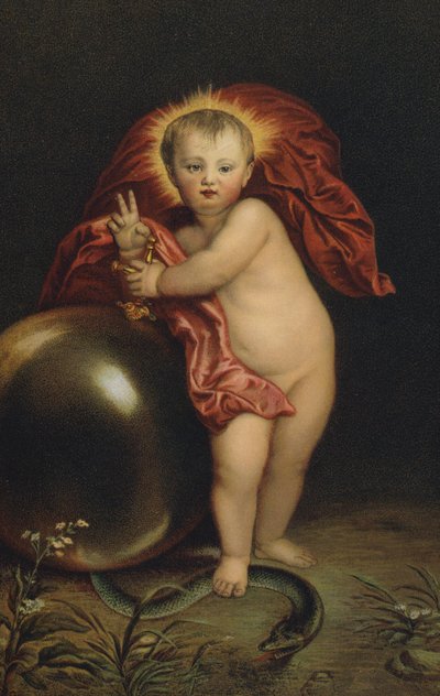 Jésus écrasant le serpent - Anthony van Dyck