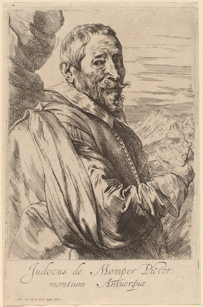 Jodocus de Momper, probablement 1626-1641 - Anthony van Dyck