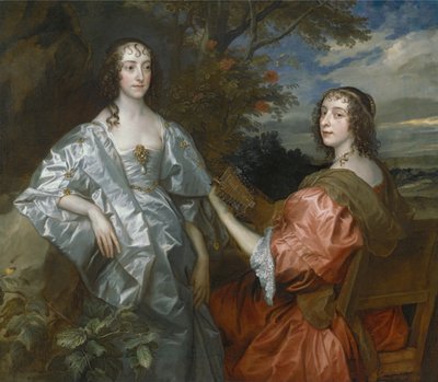 Katherine, comtesse de Chesterfield, et Lucy, comtesse de Huntingdon - Anthony van Dyck