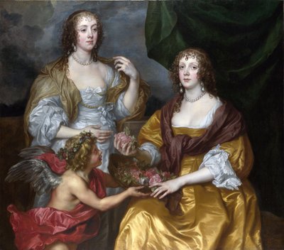 Dames Elisabeth Thimbleby et Dorothy Vicomtesse Andover - Anthony van Dyck