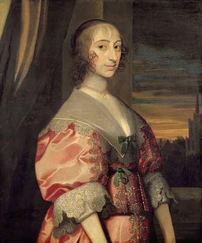 Lady Hoghton, épouse du premier baronnet, 17ème siècle - Anthony van Dyck
