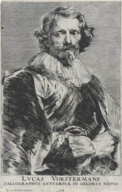 Lucas Vosterman, 1628-1632 - Anthony van Dyck
