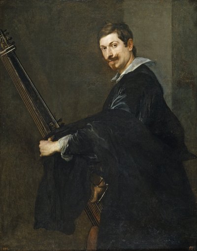 Homme avec un luth, entre 1621 et 1630 - Anthony van Dyck