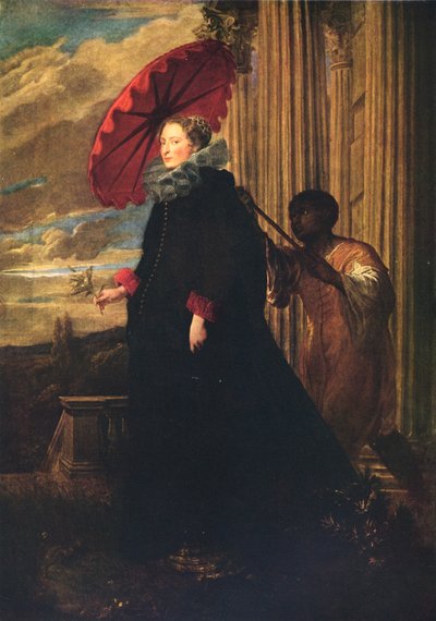 Marchesa Elena Grimaldi, épouse de Marchese Nicola Cattaneo, vers 1623 - Anthony van Dyck