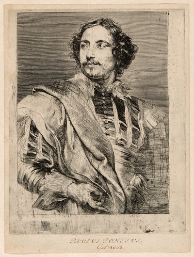 Paulus Pontius - Anthony van Dyck