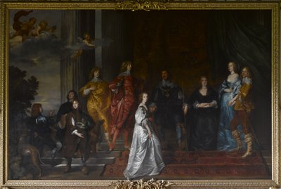 Philip Herbert (1584-1650), 4e Comte de Pembroke et sa famille - Anthony van Dyck