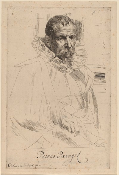 Pieter Bruegel le Jeune, probablement 1626-1641 - Anthony van Dyck