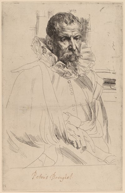 Pieter Bruegel le Jeune, probablement 1626-1641 - Anthony van Dyck