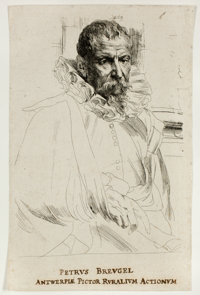Pieter Brueghel le Jeune - Anthony van Dyck