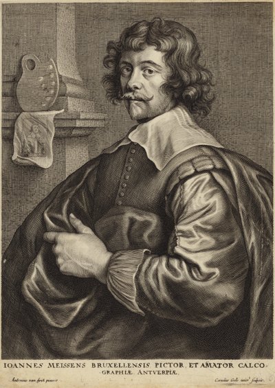 Portrait de Jan Meyssens - Anthony van Dyck