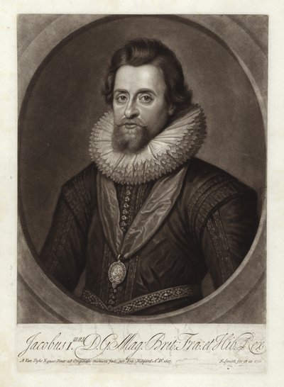 Portrait du roi Jacques Ier - Anthony van Dyck