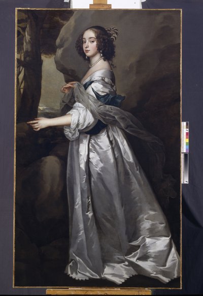 Portrait de Lady Frances Cranfield, Lady Buckhurst, plus tard comtesse de Dorset, c.1637-50 - Anthony van Dyck