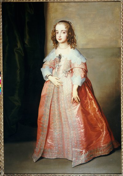 Portrait de Mary, princesse royale - Anthony van Dyck