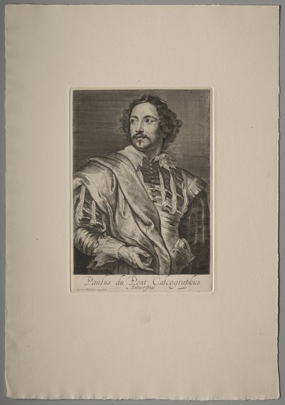 Portrait de Paul du Pont - Anthony van Dyck