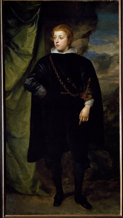 Portrait du Prince Karl Ludwig Von der Pfalz - Anthony van Dyck