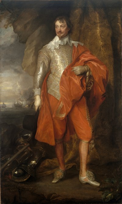Portrait de Robert Rich, 2e comte de Warwick 1587-1658, entre 1632 et 1641 - Anthony van Dyck
