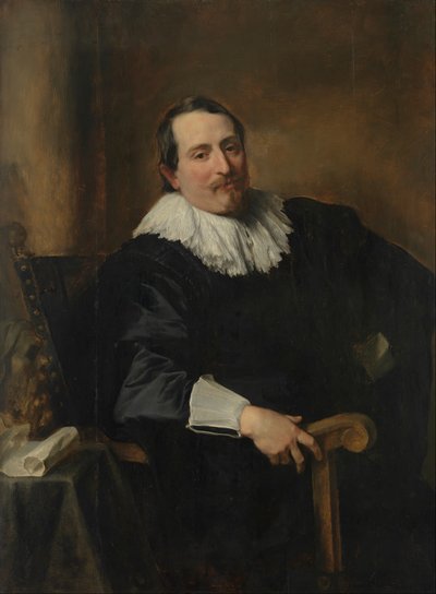 Portrait de Theodoor Rombouts - Anthony van Dyck