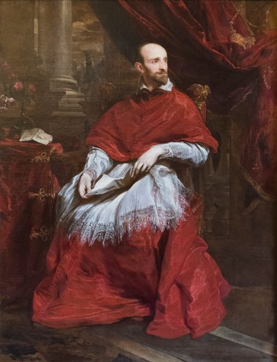 Portrait du cardinal Bentivoglio - Anthony van Dyck