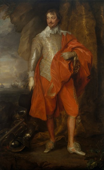 Robert Rich 1587-1658, deuxième comte de Warwick, vers 1632-35 - Anthony van Dyck