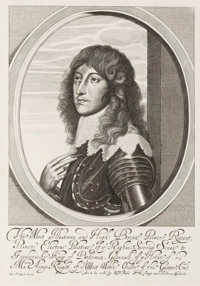 ?Le très illustre et noble prince Rupert?, vers 1640 - Anthony van Dyck