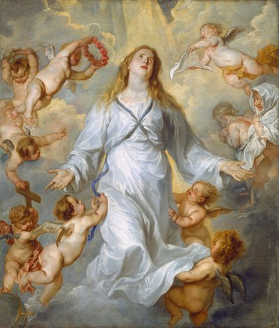 La Vierge comme intercesseur - Anthony van Dyck