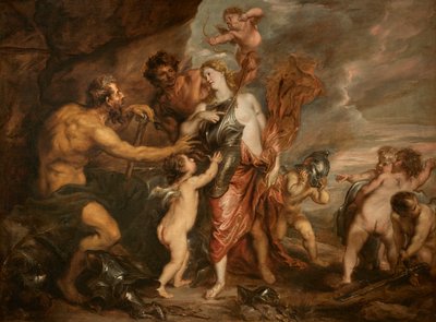 Vénus à la forge de Vulcain, également connue sous le nom de - Anthony van Dyck