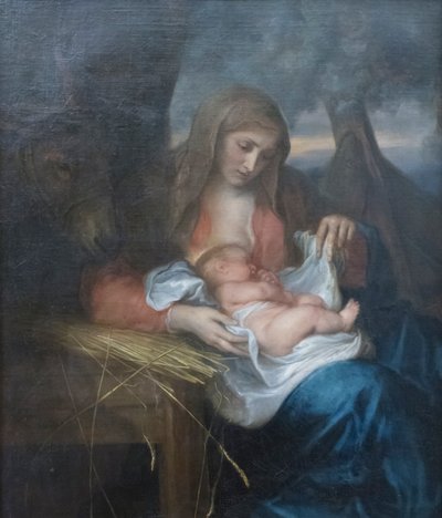 Vierge de la paille - Anthony van Dyck