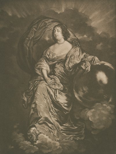 Rachel De Ruvigny, comtesse de Southampton - Anthony van after Dyck