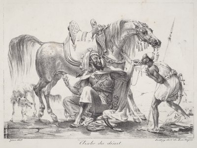 Arabe du désert - Antoine-Jean Gros