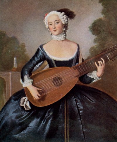 La sœur préférée de Frédéric le Grand - Antoine (after) Pesne