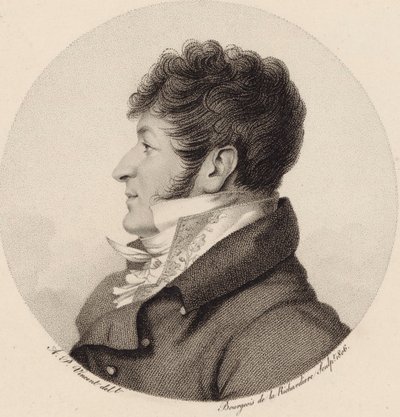 Portrait du compositeur Charles-Henri Plantade 1764-1839 - Antoine Achille Bourgeois de La Richardiere