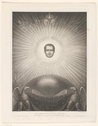 Glorification de Napoléon Bonaparte - Antoine Aubert