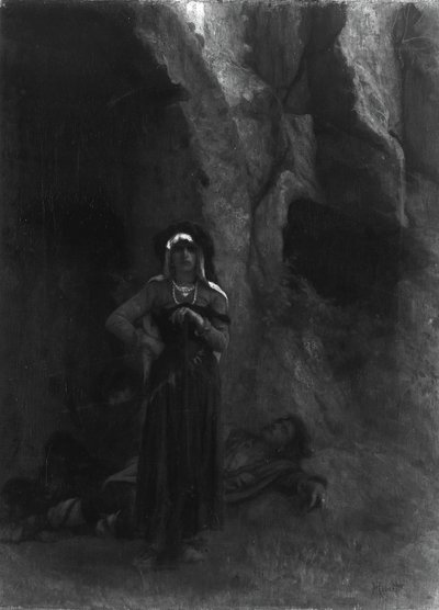 En garde, 1860-1870 - Antoine Auguste Ernest Hebert